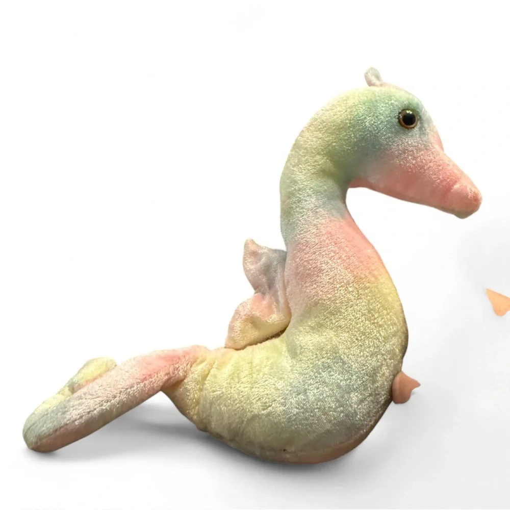 “Neon” the seahorse Beanie Baby